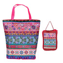 Geometric Tapestry Compact Tote Bag