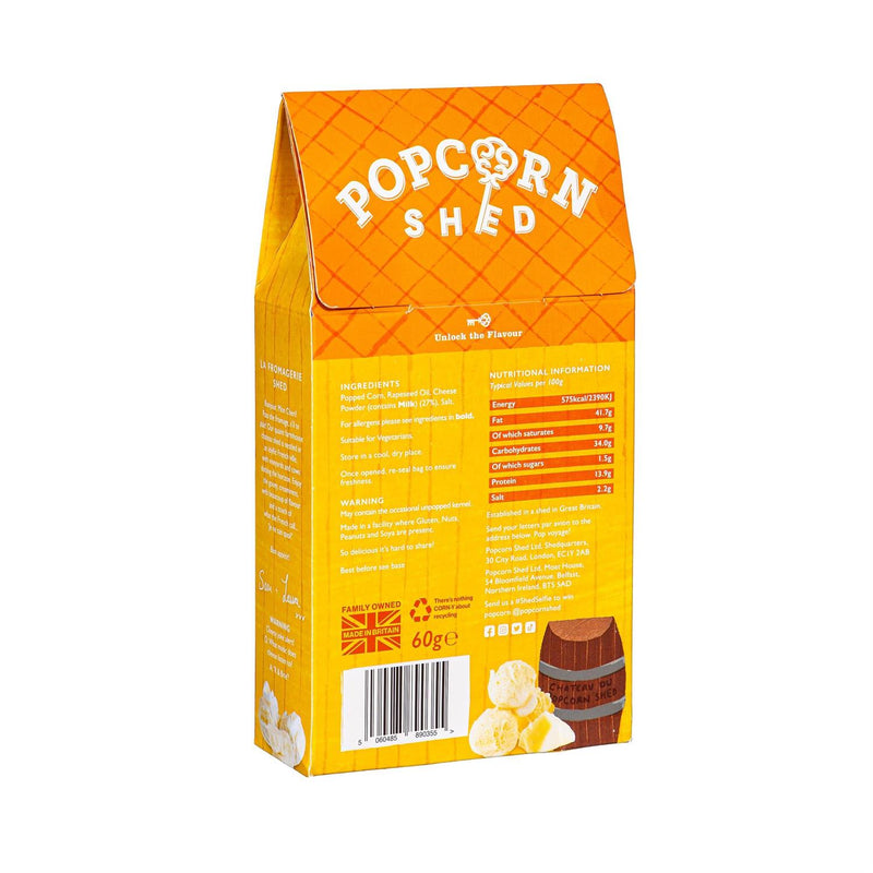 Popcorn Shed Popcorn, Say Cheese 80g/3oz