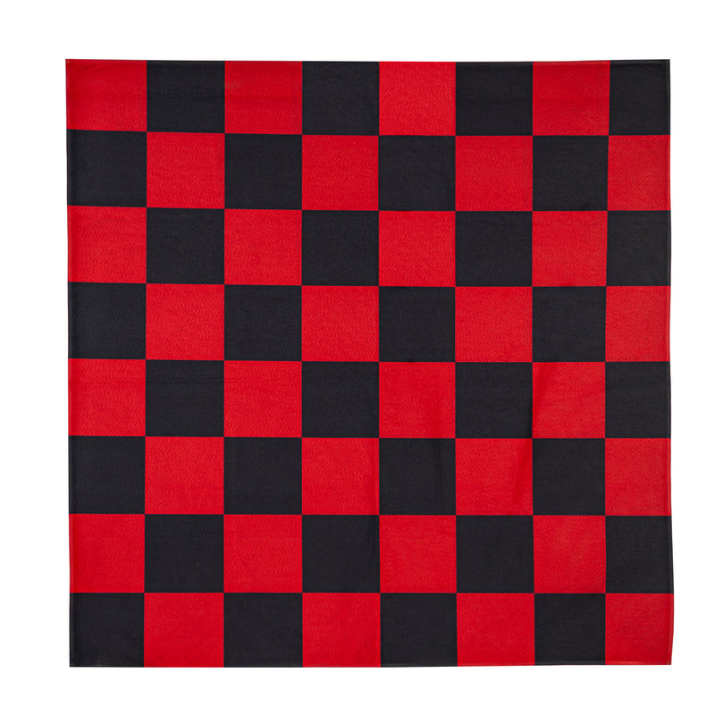 Outdoor Reversible Game Set with Storage Bag, Checkers/Chess,7oyg001