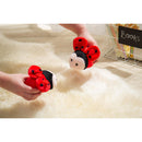 5" Plush Kissing Ladybug Plush with Pull string movement