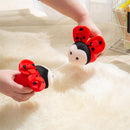 5" Plush Kissing Ladybug Plush with Pull string movement