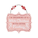 6.5" Wood Signs with Baking Messaging on Display