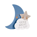 Baby Good Night, Sleep Tight Celestial Wood Table Décor, 6.25"L