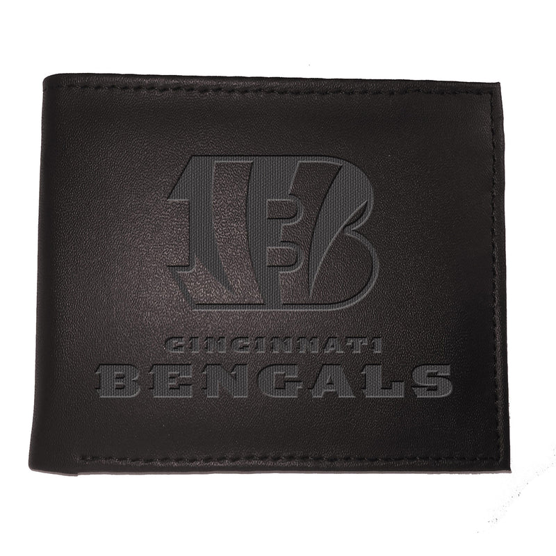 Cincinnati Bengals, Bi-Fold Wallet, Black