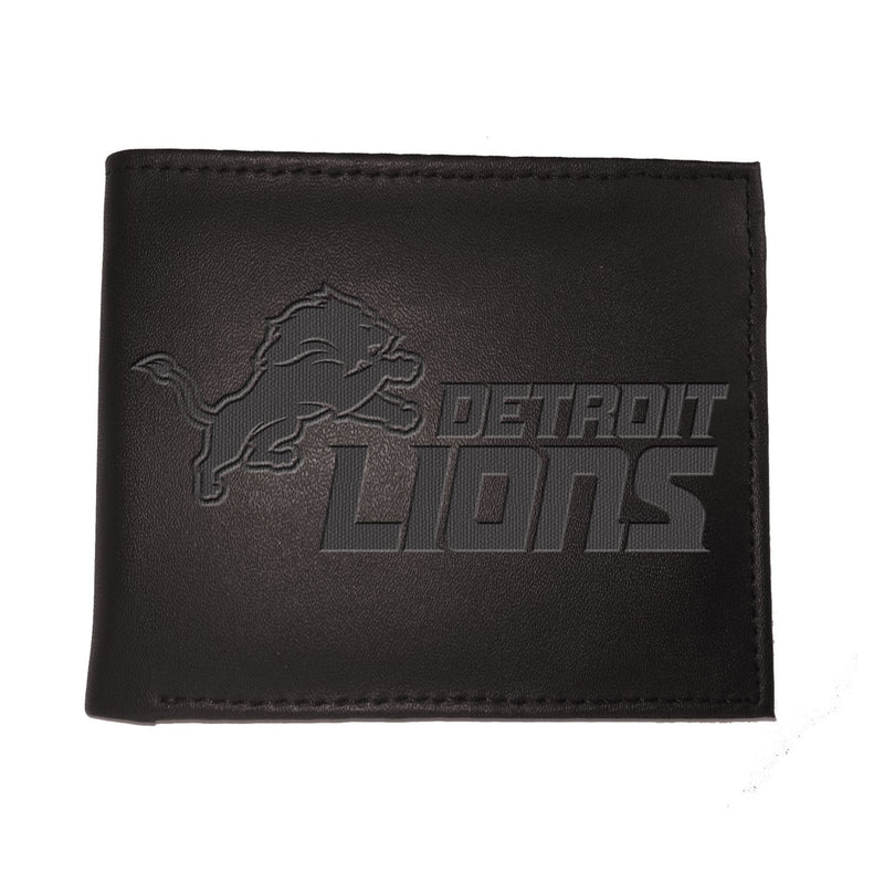 Detroit Lions, Bi-Fold Wallet, Black