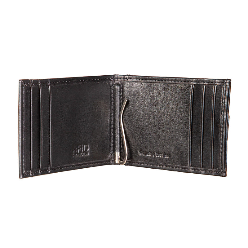 Los Angeles Dodgers Front Pocket Wallet with RFID Blocking, Black, SC24 Champions