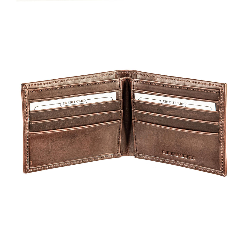Los Angeles Dodgers Bi-Fold Wallet, Brown, World Series Champions 2024