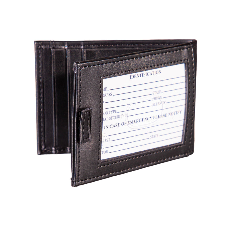 Milwaukee Brewers Front Pocket Wallet w/ RFID Blocking Black