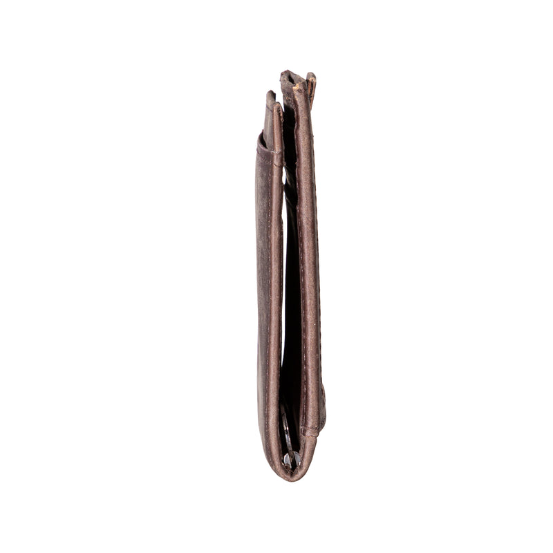 Minnesota Twins Front Pocket Wallet w/ RFID Blocking Brown