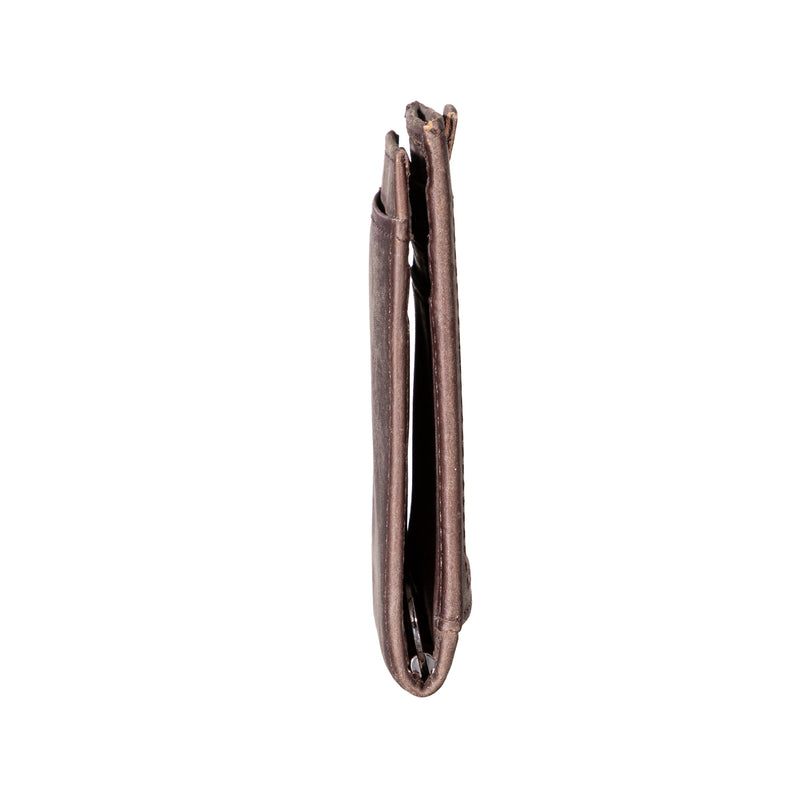 New York Mets Front Pocket Wallet w/ RFID Blocking Brown