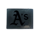 Oakland A's, Front Pocket Wallet w/ RFID Blocking, Black