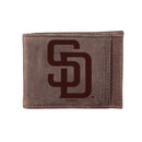 San Diego Padres Front Pocket Wallet w/ RFID Blocking Brown