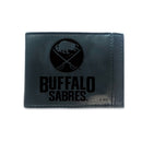Front Pocket Wallet w/ RFID Blocking, Buffalo Sabres, Black