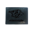 Front Pocket Wallet w/ RFID Blocking, Nashville Predators, Black