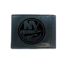 Front Pocket Wallet w/ RFID Blocking, New York Islanders, Black