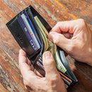 Toronto Maple Leafs Black Bi-Fold Embroidered Wallet w/ RFID Blocking