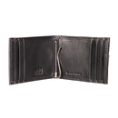 Front Pocket Wallet w/ RFID Blocking, Vancouver Canucks, Black