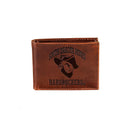 South Dakota School of Mines & Technology, Bi-Fold Wallet, Brown, CH, 100% Genuine Leather