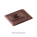 Front Pocket Wallet w/ RFID Blocking, Washington State University, Brown