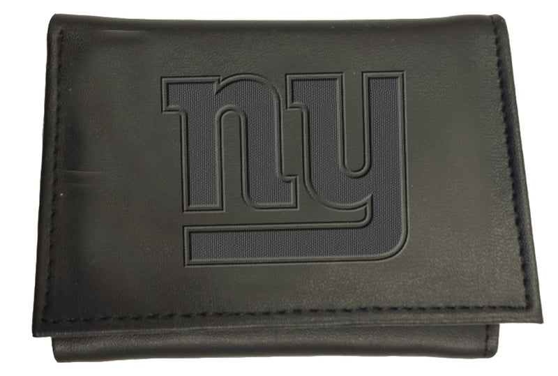 New York Giants, Tri-Fold Wallet, Black