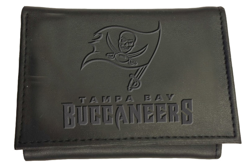 Tampa Bay Buccaneers, Tri-Fold Wallet, Black