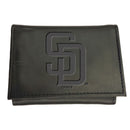San Diego Padres Tri-Fold Wallet Black