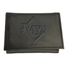 Tampa Bay Rays Tri-Fold Wallet Black
