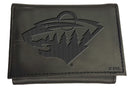 Minnesota Wild, Tri-Fold Wallet, Black