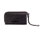 Wristlet Wallet, Black, Kansas City Chiefs