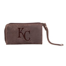Kansas City Royals Wristlet Wallet Brown
