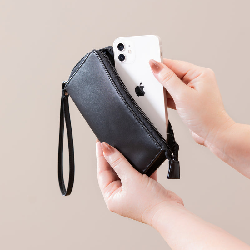 Minnesota Twins Wristlet Wallet Black