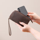 Texas Rangers Wristlet Wallet Brown