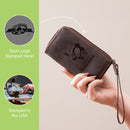 Wristlet Wallet, Brown, Colorado Avalanche