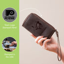 Wristlet Wallet, Brown, Philadelphia Flyers