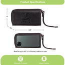 Wristlet Wallet, Black, University of Virginia