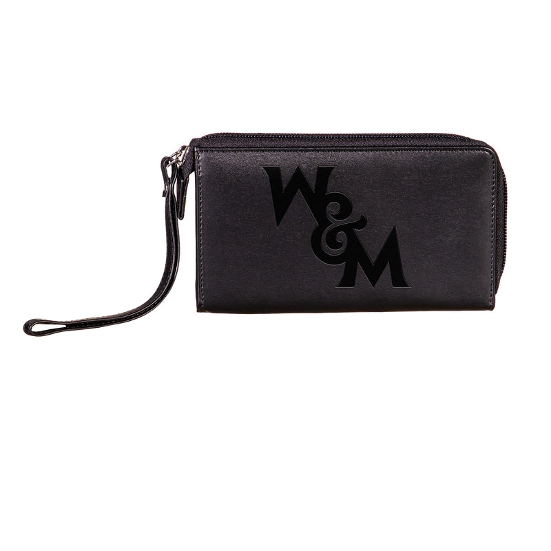 Wristlet Wallet, Black, William & Mary