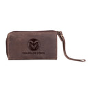 Wristlet Wallet, Brown, Colorado State University