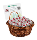 Cardinals Appear When Angels Are Near Stone in Basket, 1.75"L