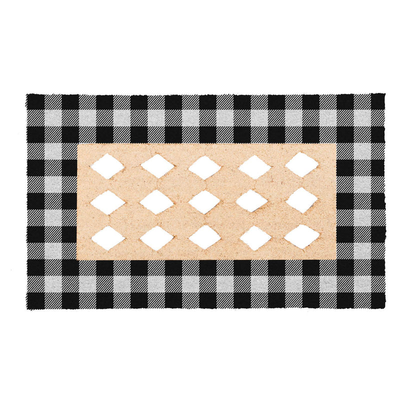 Buffalo Check Coir Sassafras Mat Tray