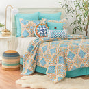 Terrace Medallion Twin Quilt Set