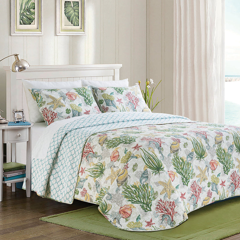 Shellwood Sound King Quilt Set