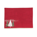 Snowy trees Placemat
