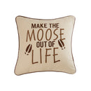 Moose Out of Life Pillow