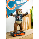Evergreen Statuary,Chicago Bears, Mascot Statue,6.69291x6.02362x12 Inches