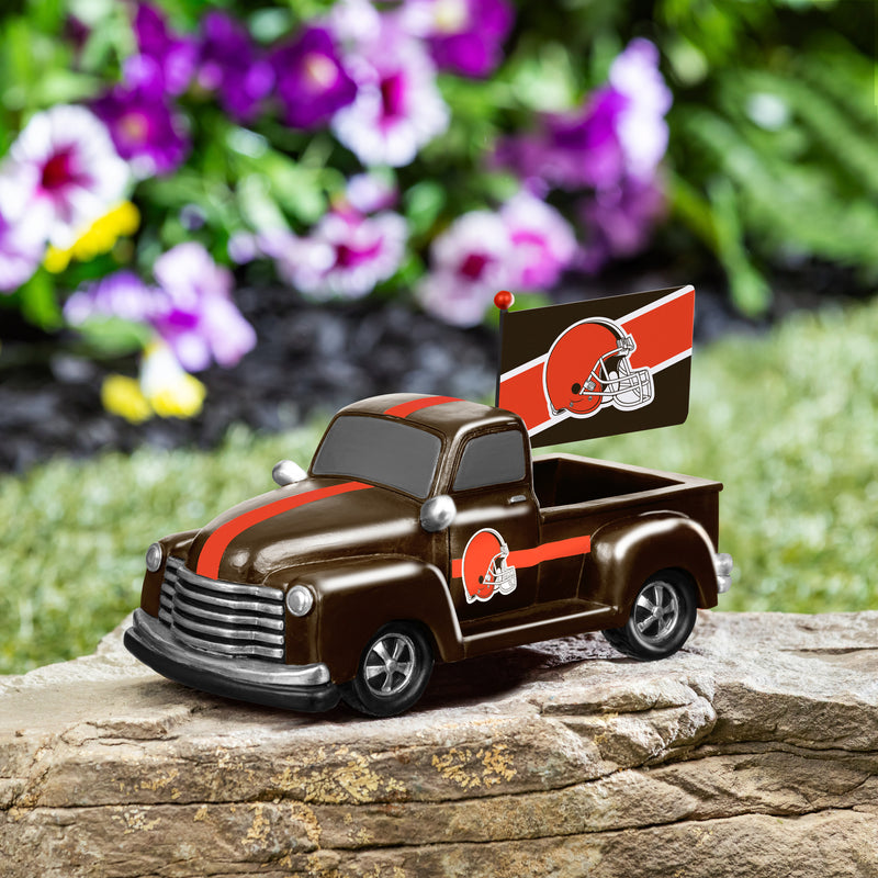 Cleveland Browns Rally Truck Statue