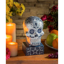 Dallas Cowboys, Sugar Skull Statue, Silver
