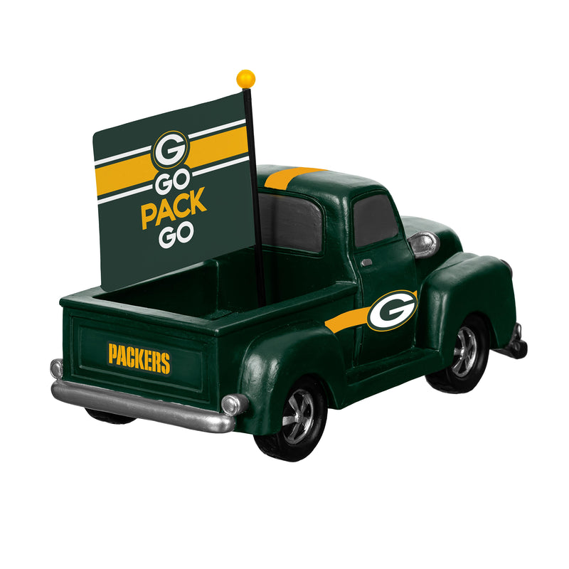 Green Bay Packers Rally Truck Statue