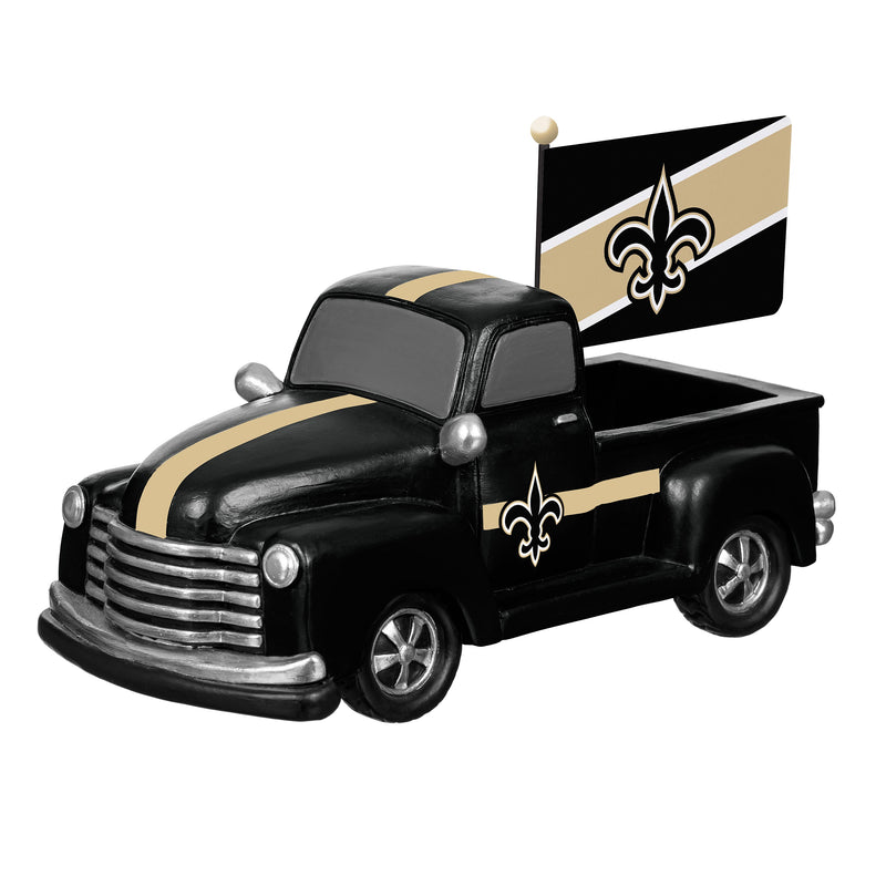 New Orleans Saints Rally Truck Statue