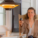 Outdoor Lamp & Lighting, LED Lantern, Hanging Halogen Lamp, 17"L