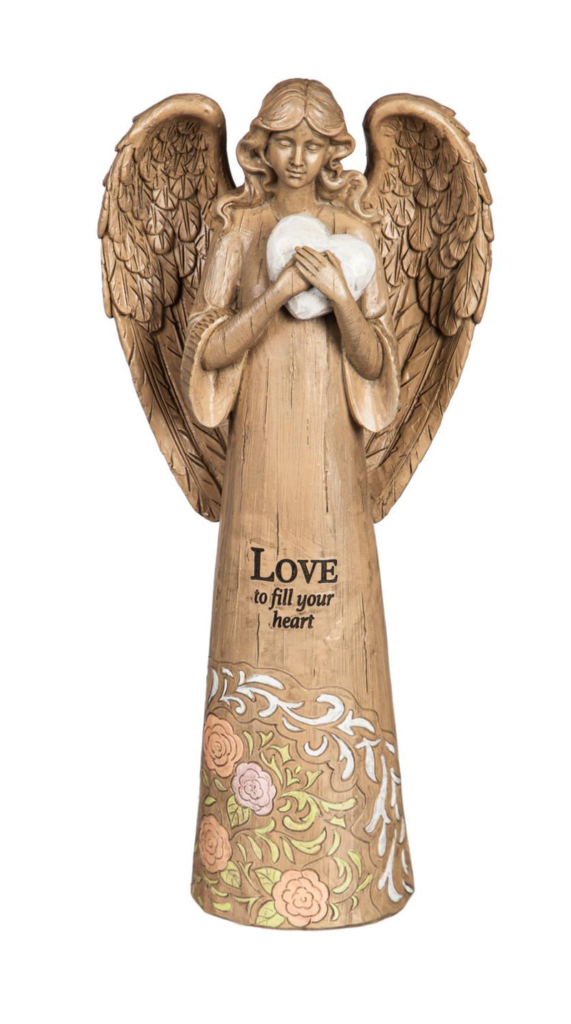12"H Love Wish Givers Angel Garden Statuary